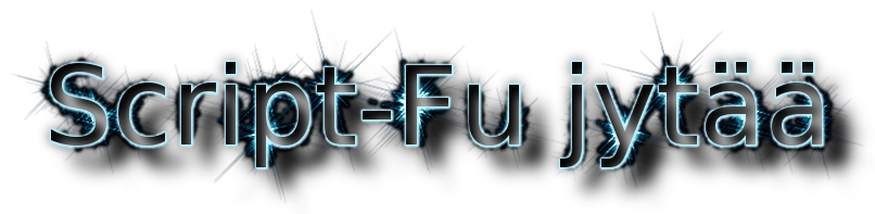 Script-Fu esimerkki